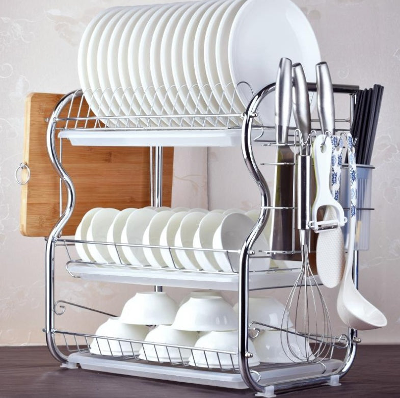 Maximize Your Kitchen Space with the Dish Rack Storage Rack
